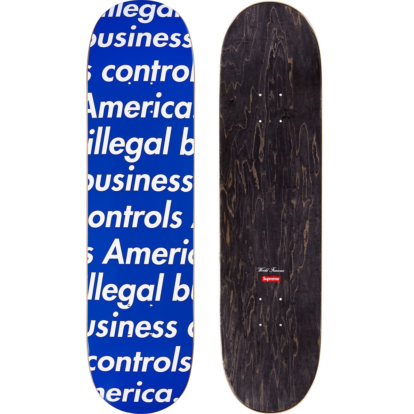 Illegal Business Skateboard view 3